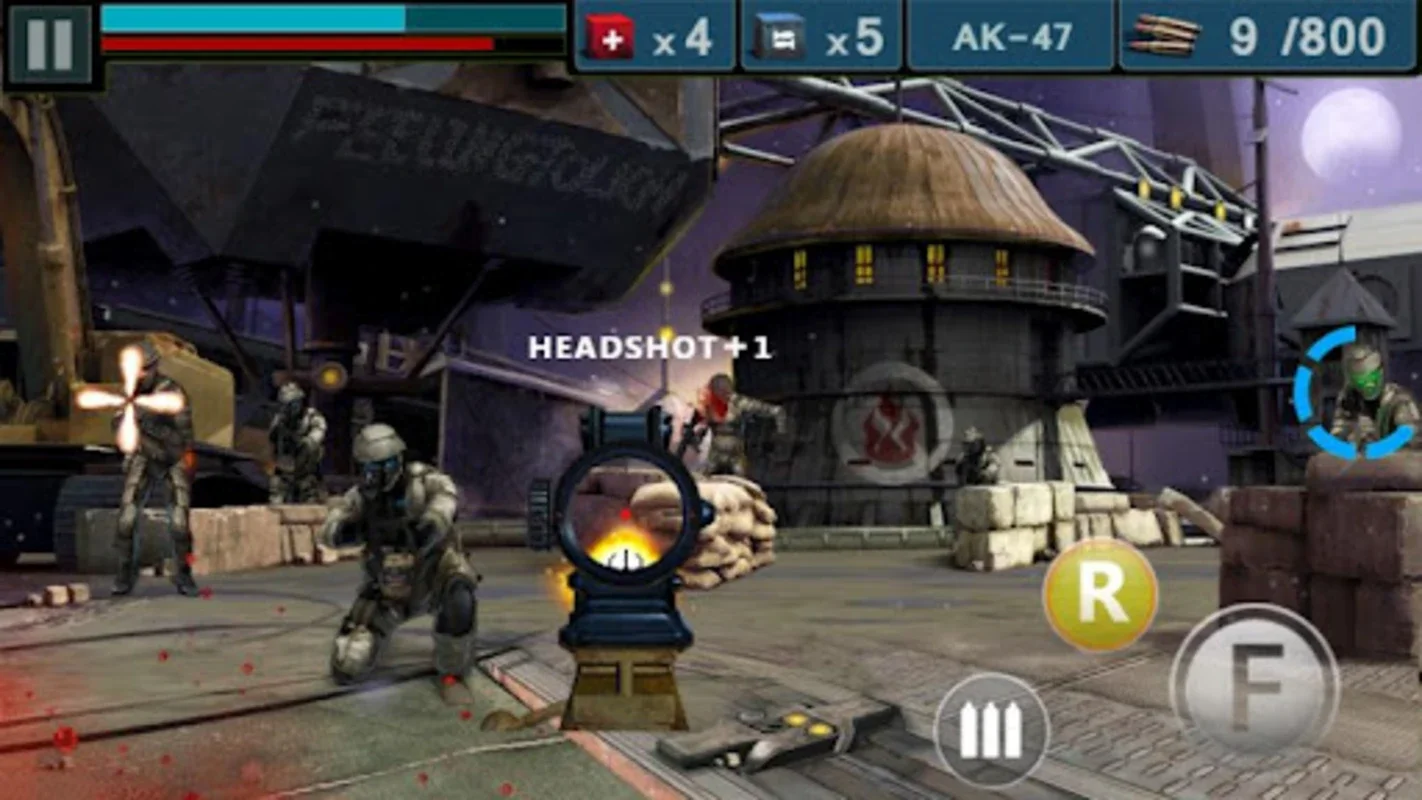 Gun & Blood for Android: Intense Shooting Action