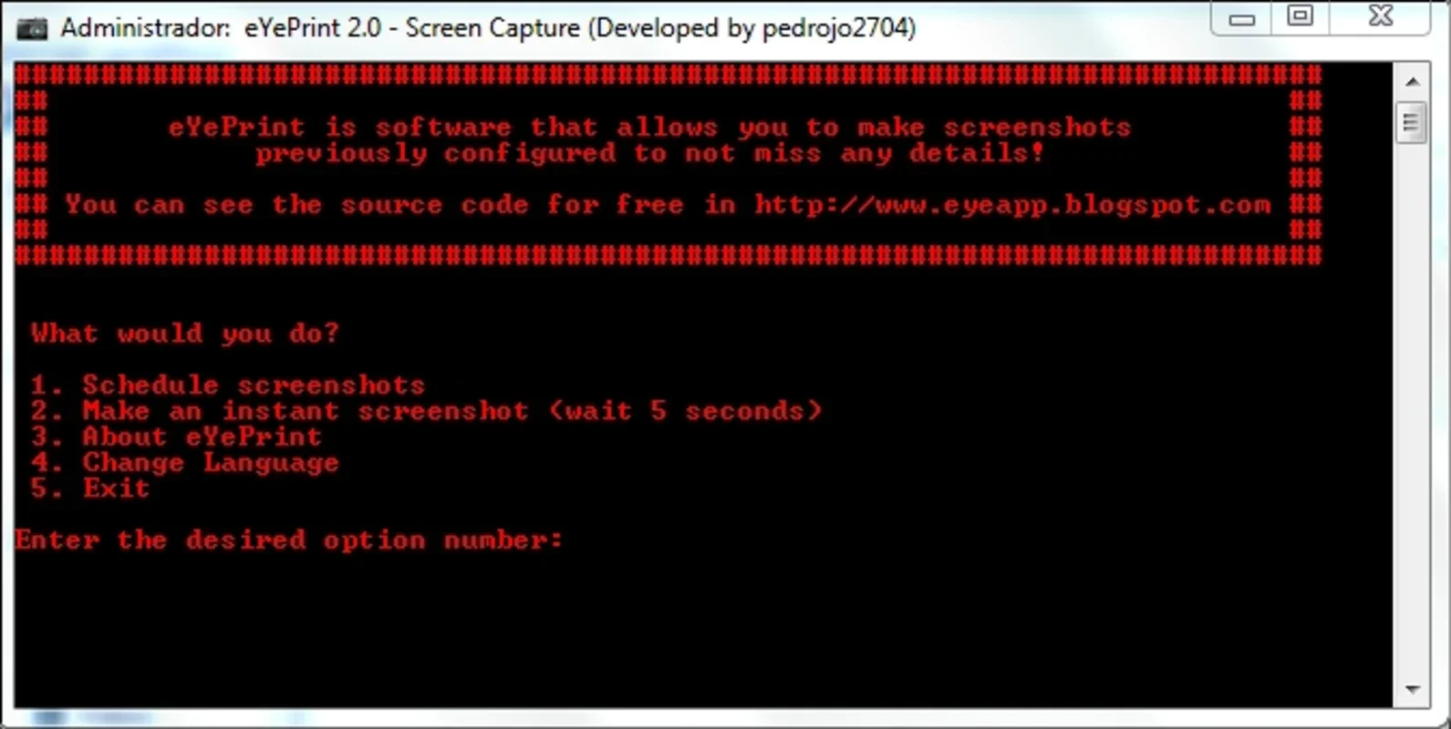 eYePrint for Windows - Easily Program Screen Captures