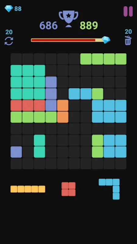 Block Puzzle Fill The Grid for Android - Strategic Puzzle Fun