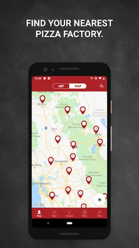 Pizza Factory Rewards for Android - Order & Earn Rewards