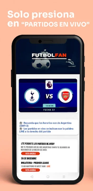 Futbol Fan for Android - Unbeatable Soccer Experience