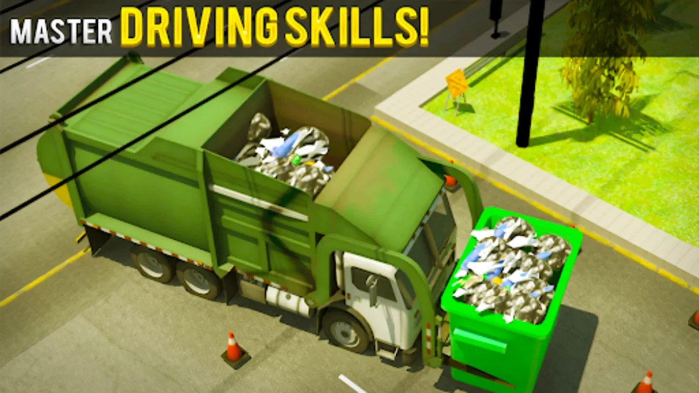 Garbage Truck Simulator 2016 for Android: Realistic Cleanup