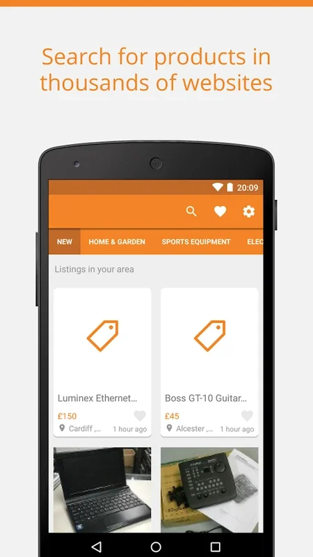 Products for Android: Find Classifieds Easily