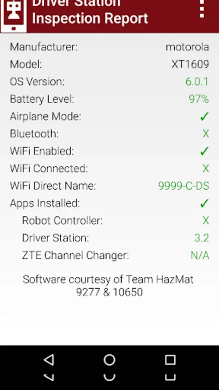 FTC Driver Station for Android - Control Robots in FTC Competition