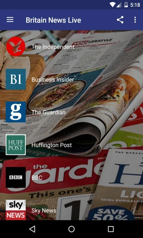 Britain News Live for Android - Stay Informed