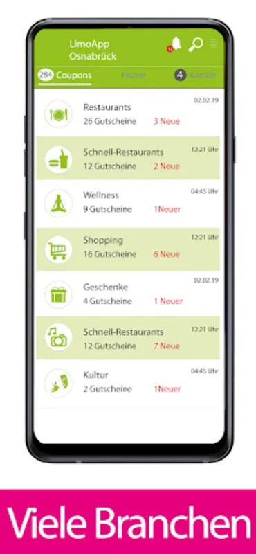 LimoApp for Android - Discover Local Savings