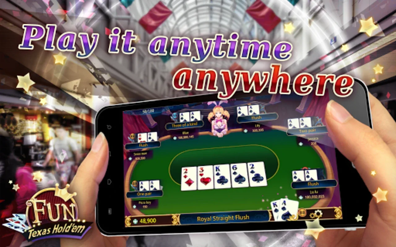 Fun Texas Hold'em Poker for Android - Immersive Poker Experience