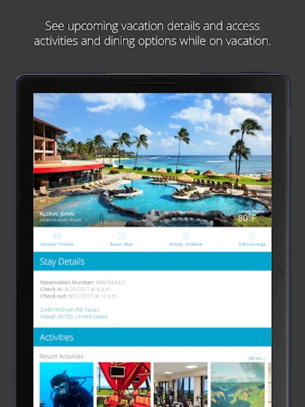 Sheraton® Vacation Club for Android: Luxury Villa Resorts