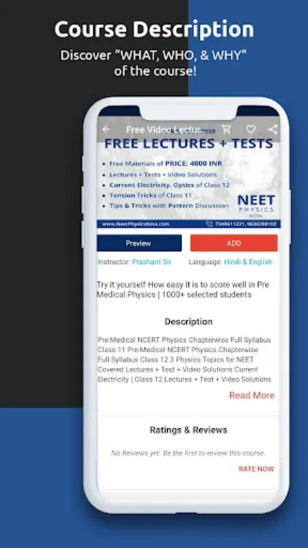 NEET Physics Kota for Android - No Downloading Required