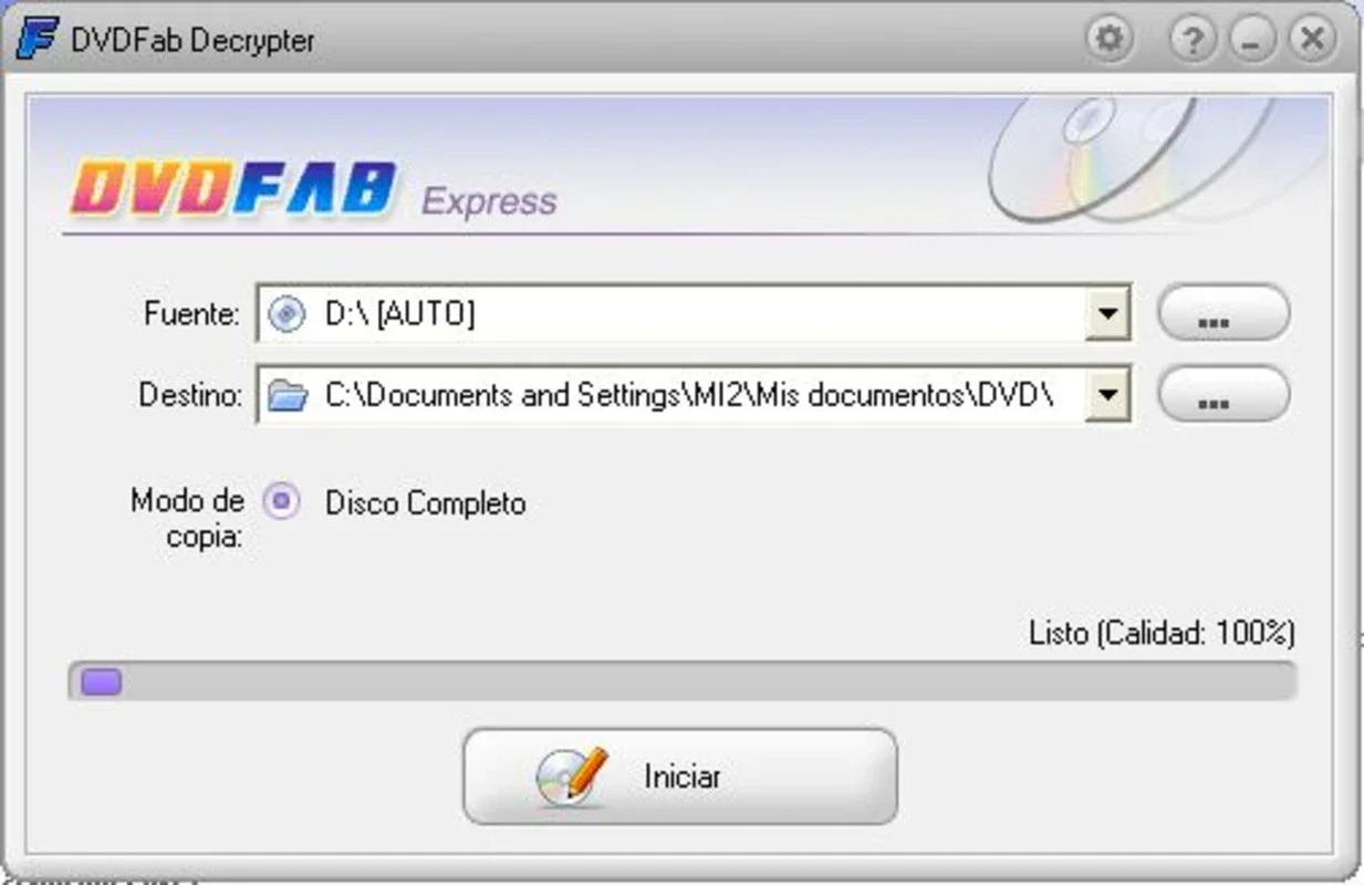 DVDFab HD Decrypter: Easy DVD Backup Software for Windows