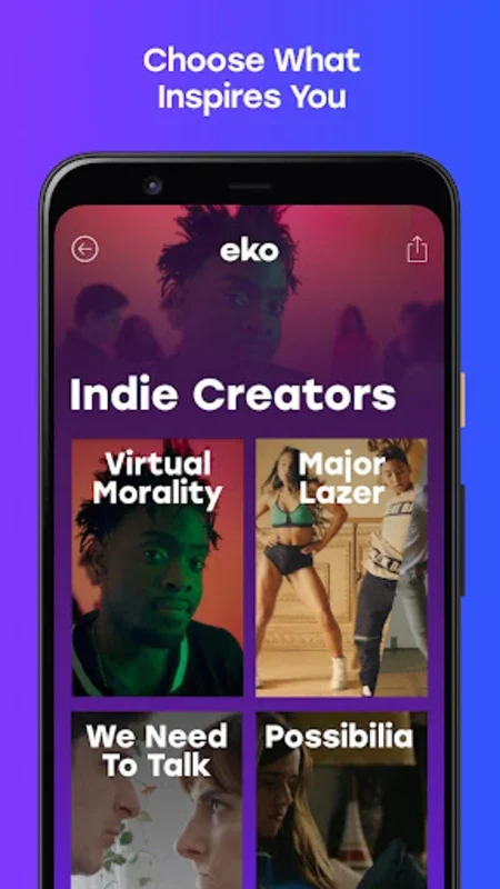 eko — You Control The Story for Android: Empowering Creativity