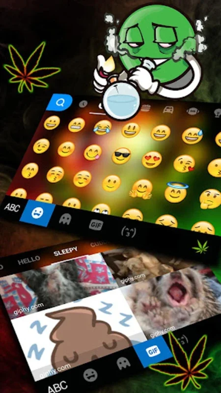 Smoke Skull for Android: Stylish Keyboard with Great Features