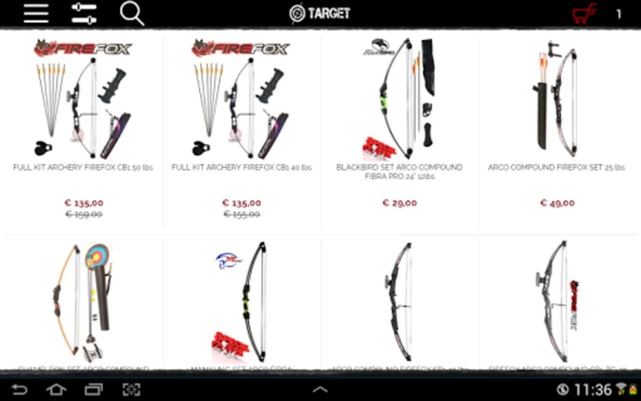 Target Softair for Android - Shop Airsoft Gear Easily