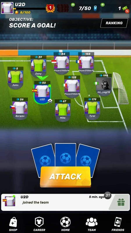 Soccer Clash for Android - Thrilling Soccer Experience