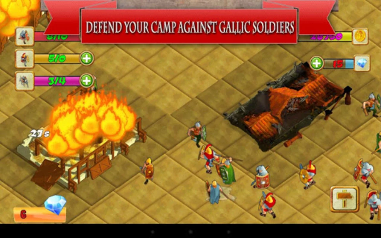 CAESAR EMPIRE WAR for Android - Build the Roman Empire