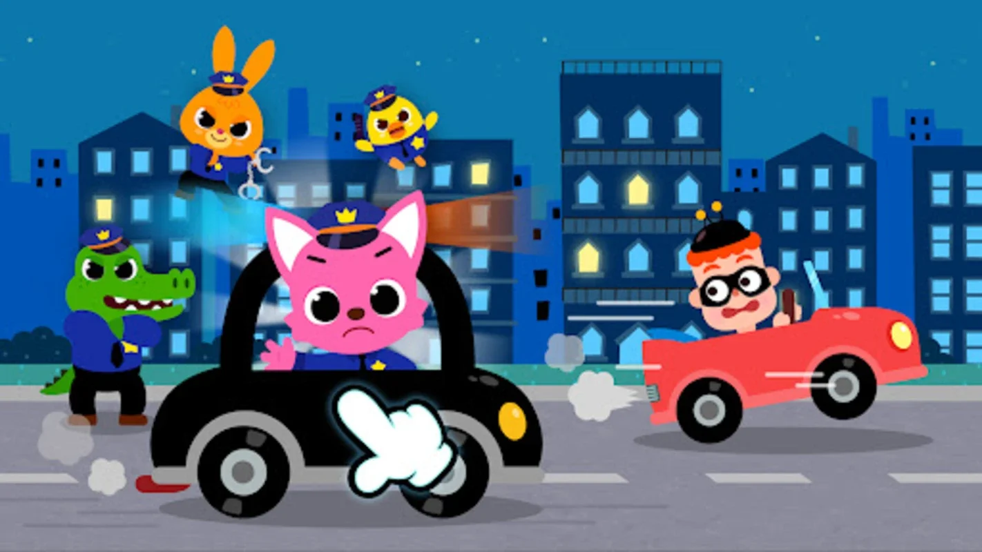 Pinkfong Police Heroes Game for Android: Boost Kids' Skills