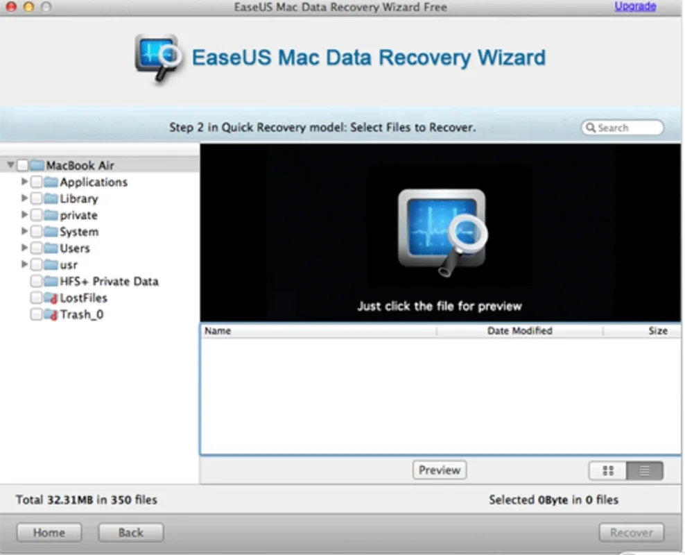 EaseUS Data Recovery Wizard Free for Mac - Recover Lost Files Easily