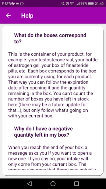 Trans Memo for Android - Hormone Therapy Tracker