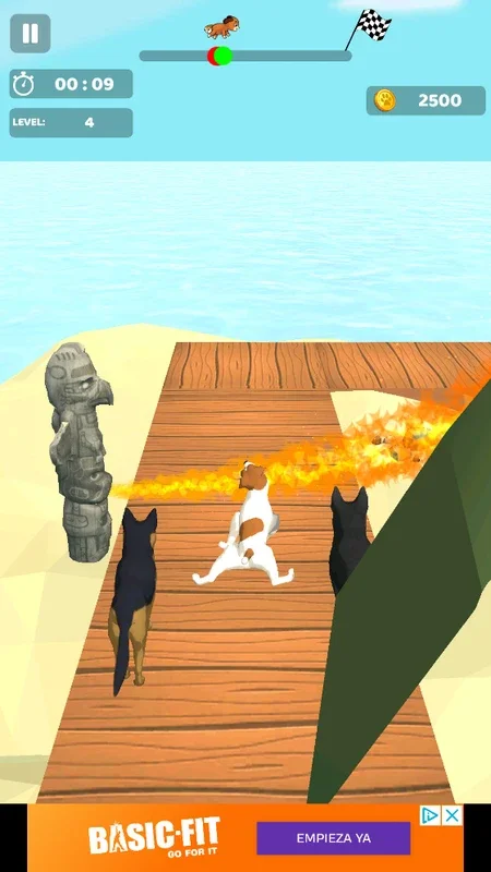 Dog Run 3D - Fun Race for Android: Exciting Racing Game