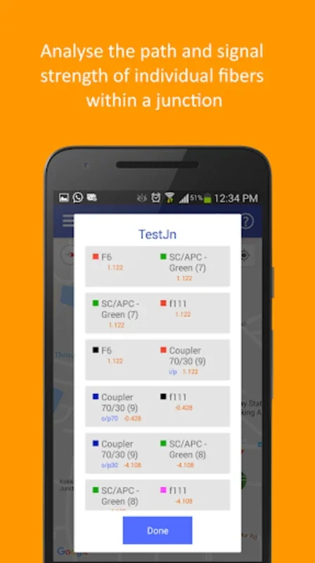 Network Map - GIS for Android: Streamlined Fiber Network Management