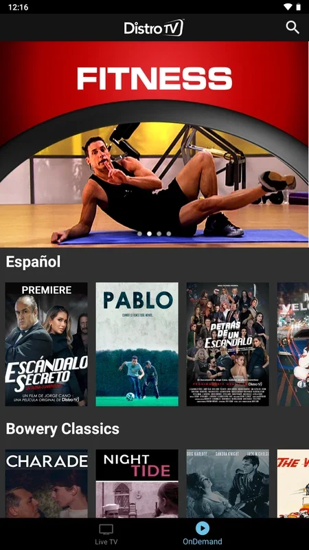 DistroTV: Free Global TV Channels and On-Demand Content for Android