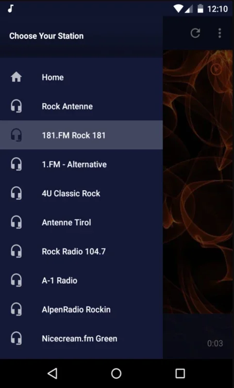 The Rock Channel for Android - Immerse in Rock Music