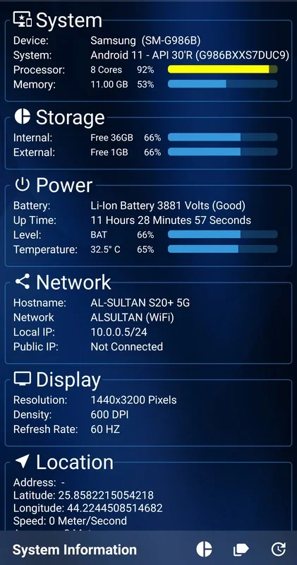 SysInfo for Android - Your All - in - One System Information App
