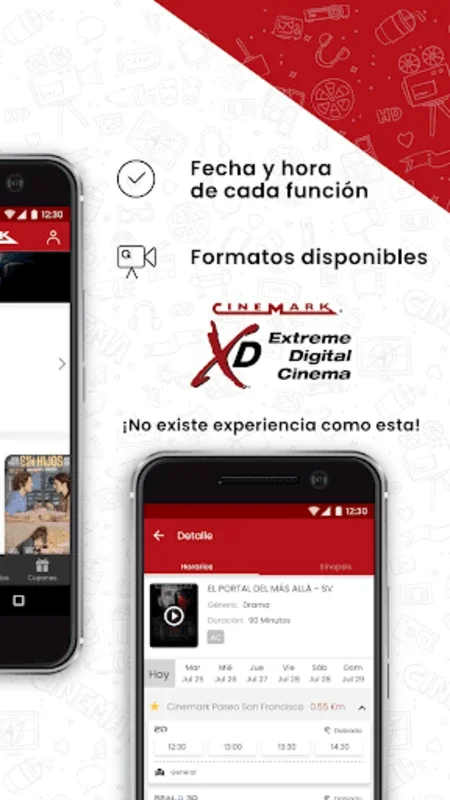 Cinemark Ecuador for Android - Streamlined Movie Experience