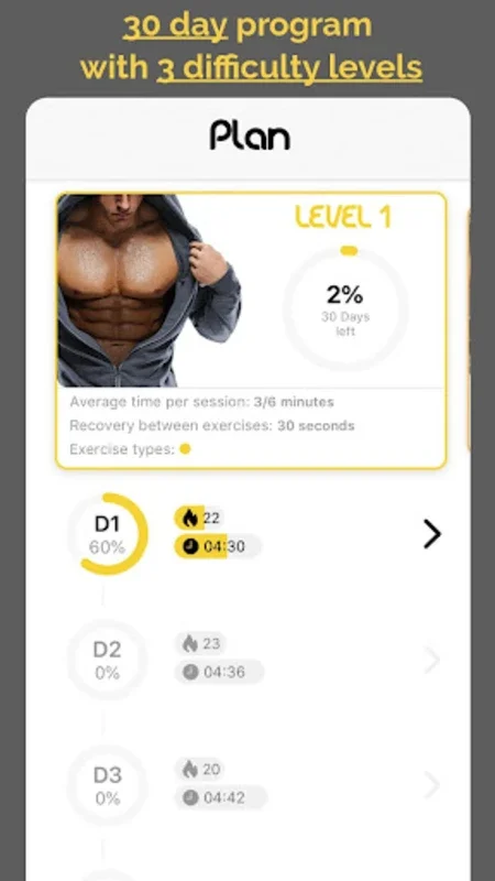 30 day challenge - CHEST workout plan for Android - No - gym home workouts