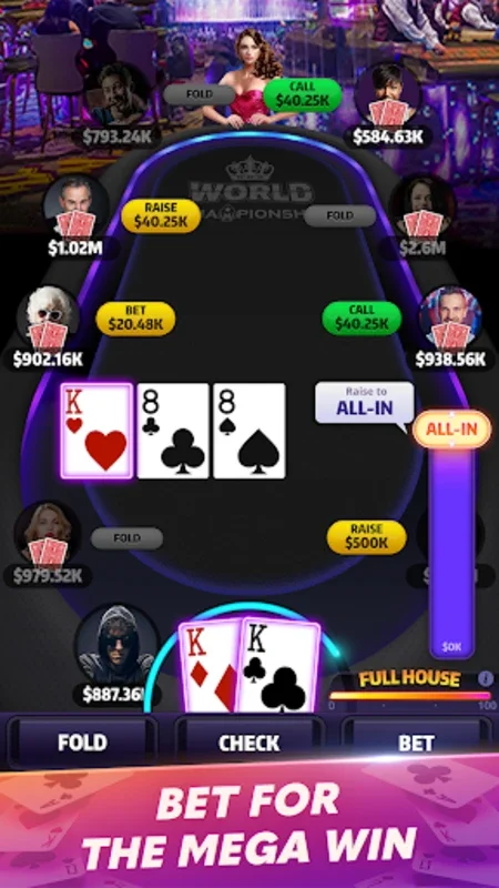 Mega Hit Poker: Texas Holdem for Android - Immersive Poker Experience