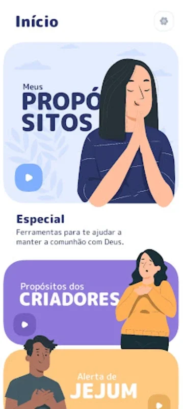 Criador de Propósitos for Android - Organize Your Spiritual Journey