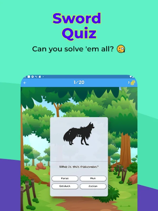 Solve for Android - Over 1000 Pokemon Trivia Questions