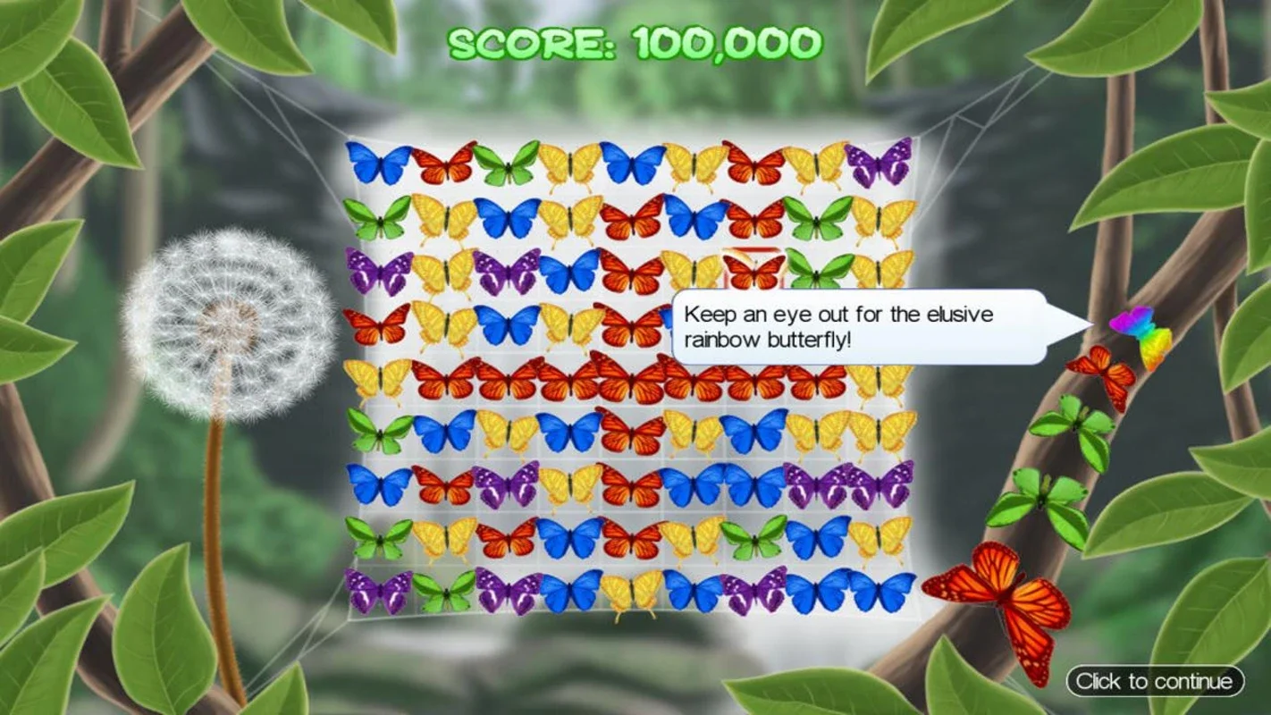 Fluttabyes for Windows - Free Puzzle Game to Free Butterflies