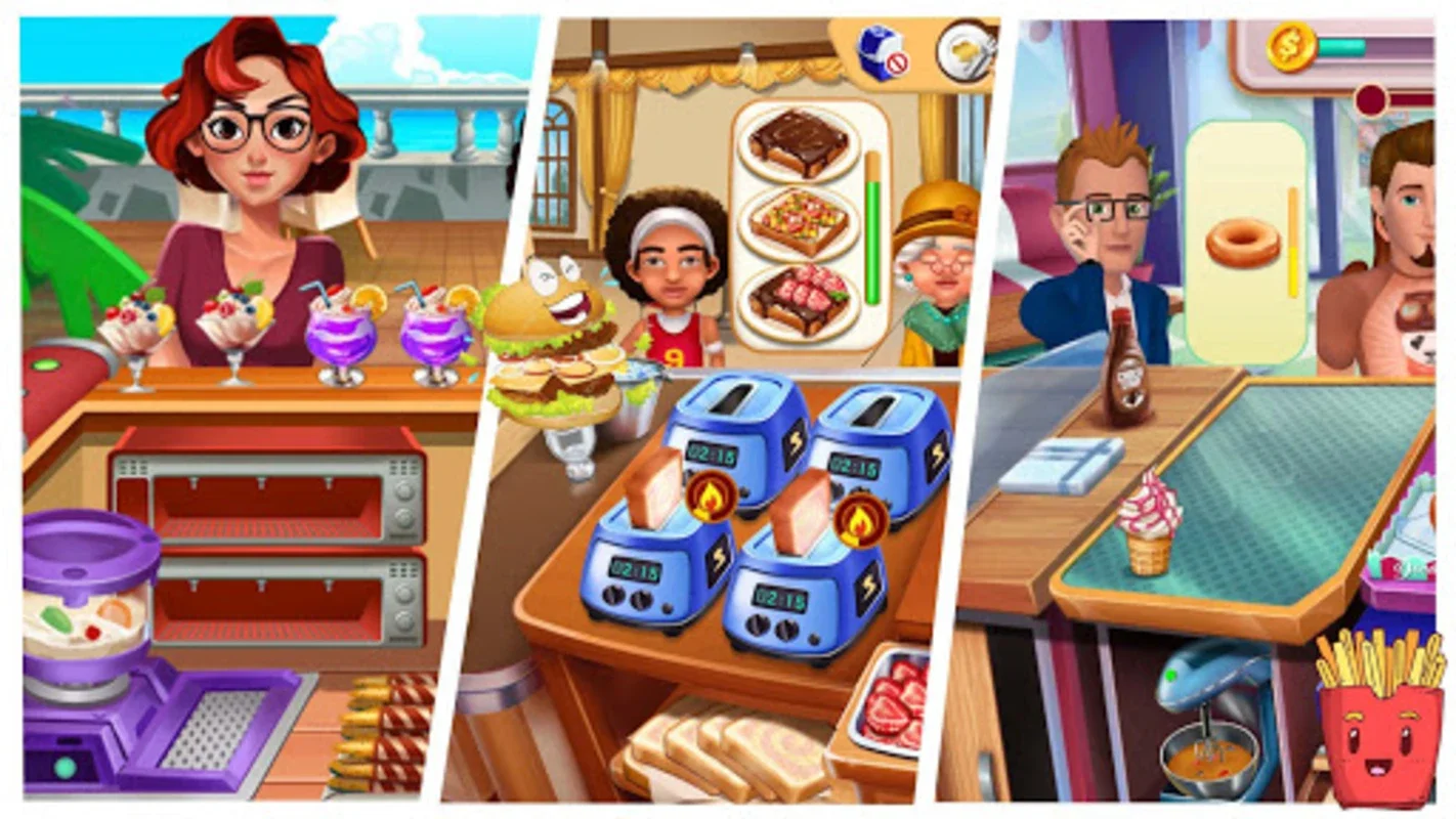 Madness Cooking Burger Games for Android - Manage Your Burger Shop