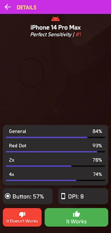 FFF PANEL 2024 for Android: Master In-Game Precision