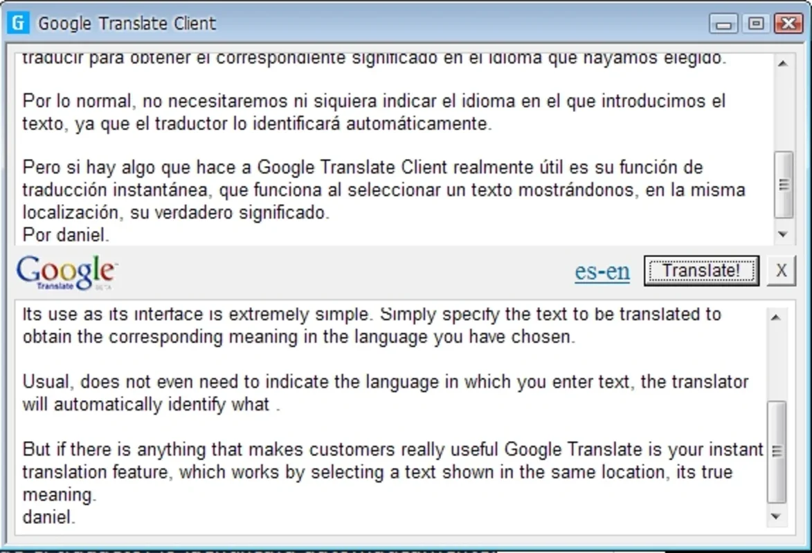 Google Translate Client: Instant Translation for Windows