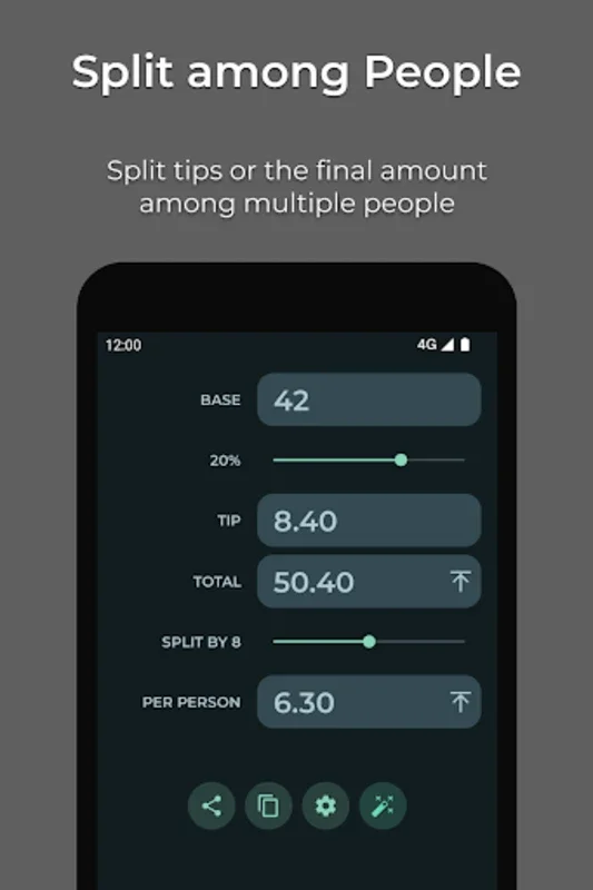 Tip Calculator — Clean, Simple for Android: Effortless Tip Calculations