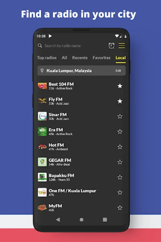 Radio Malaysia for Android: Access Malaysian Stations