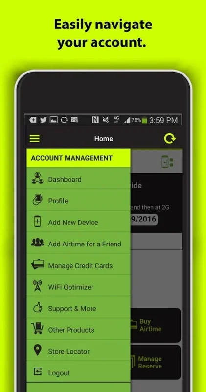 Straight Talk My Account for Android - Manage Wireless Services