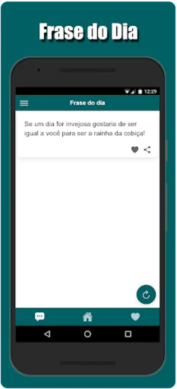 Frases Indiretas for Android - Share Subtle Phrases on Social Media