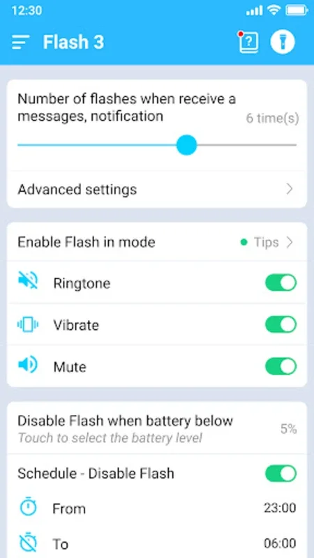 Flash Notification on Call for Android: Custom Alerts