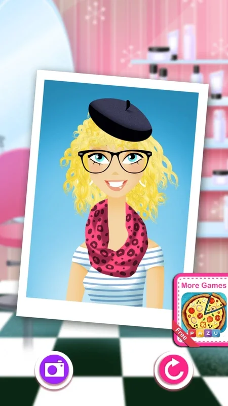 Girls Hair Salon for Android: Fun Hair Styling App