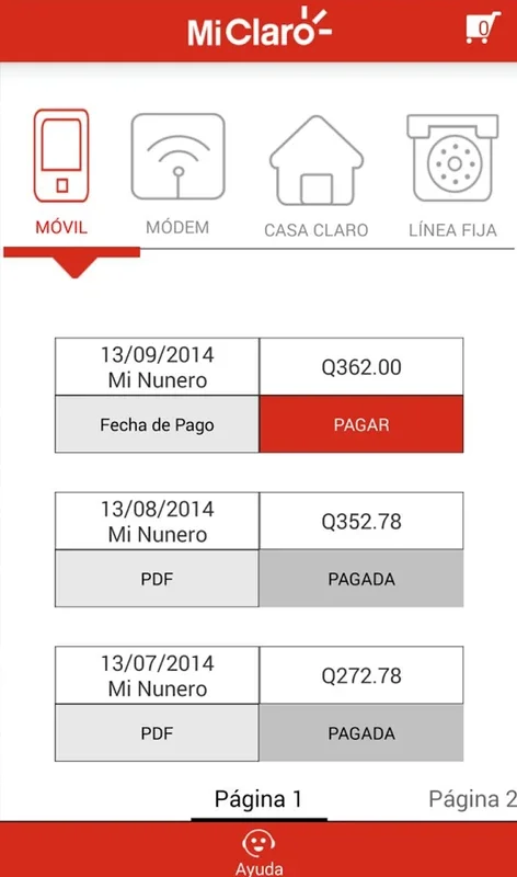 Mi Claro Centroamérica for Android - Manage Telecom Services