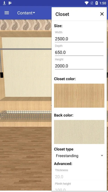 Closet Sketcher 3D for Android: Transform Your Closet