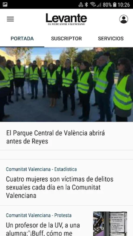 Levante-EMV for Android - In-Depth Valencian Local News