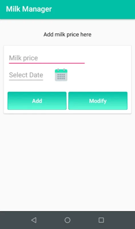 Milk Manager for Android: Simplify Milk Purchase Management