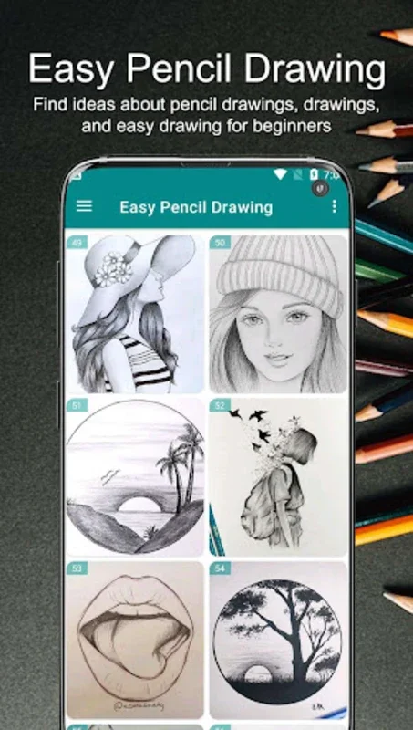 300+ Easy Pencil Drawing for Android: Ignite Your Creativity