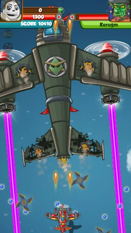 Panda Plane Wars for Android - No Download Needed, Just Play!