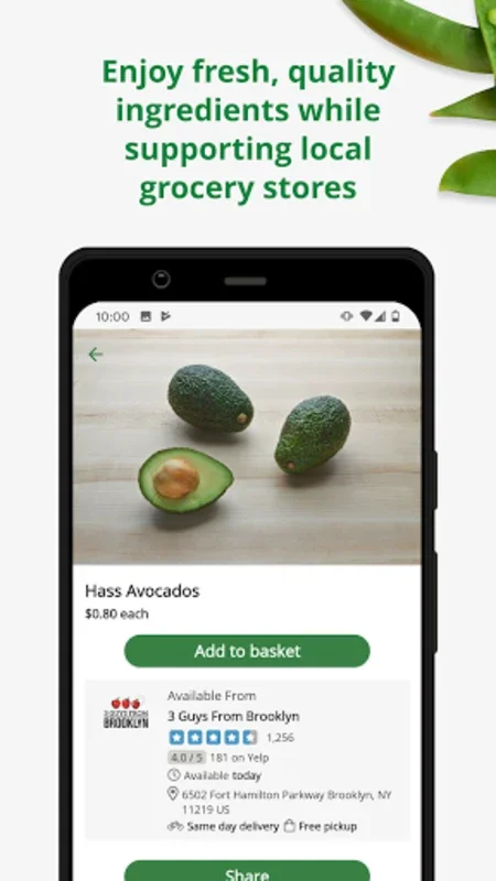 Mercato: Grocery Delivery on Android for Fresh and Local Groceries