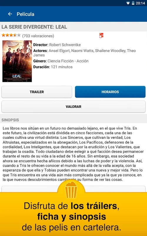 Cinesa App for Android - Seamless Movie Experience